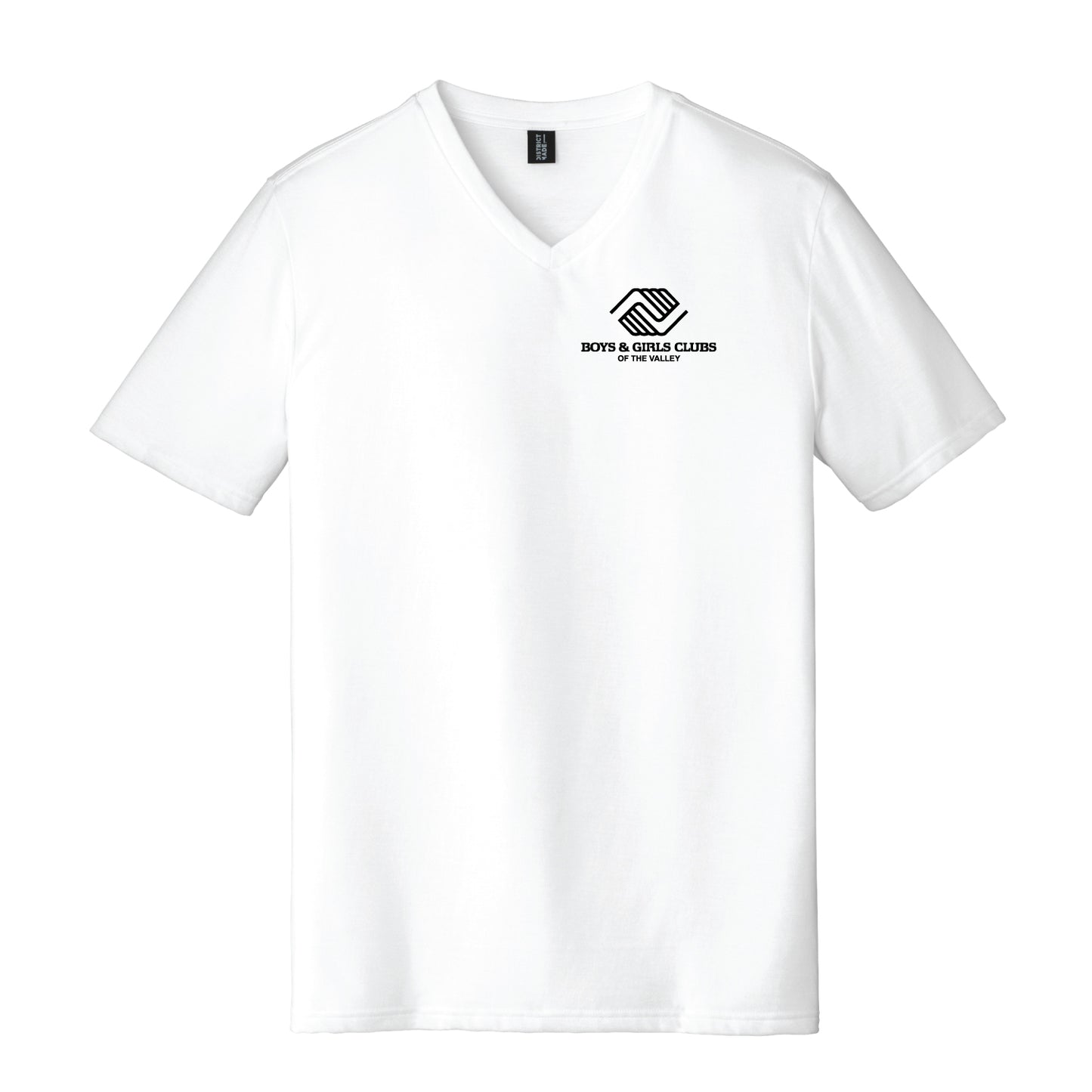 BGCAZ Mens V-Neck Tee (DT1350)