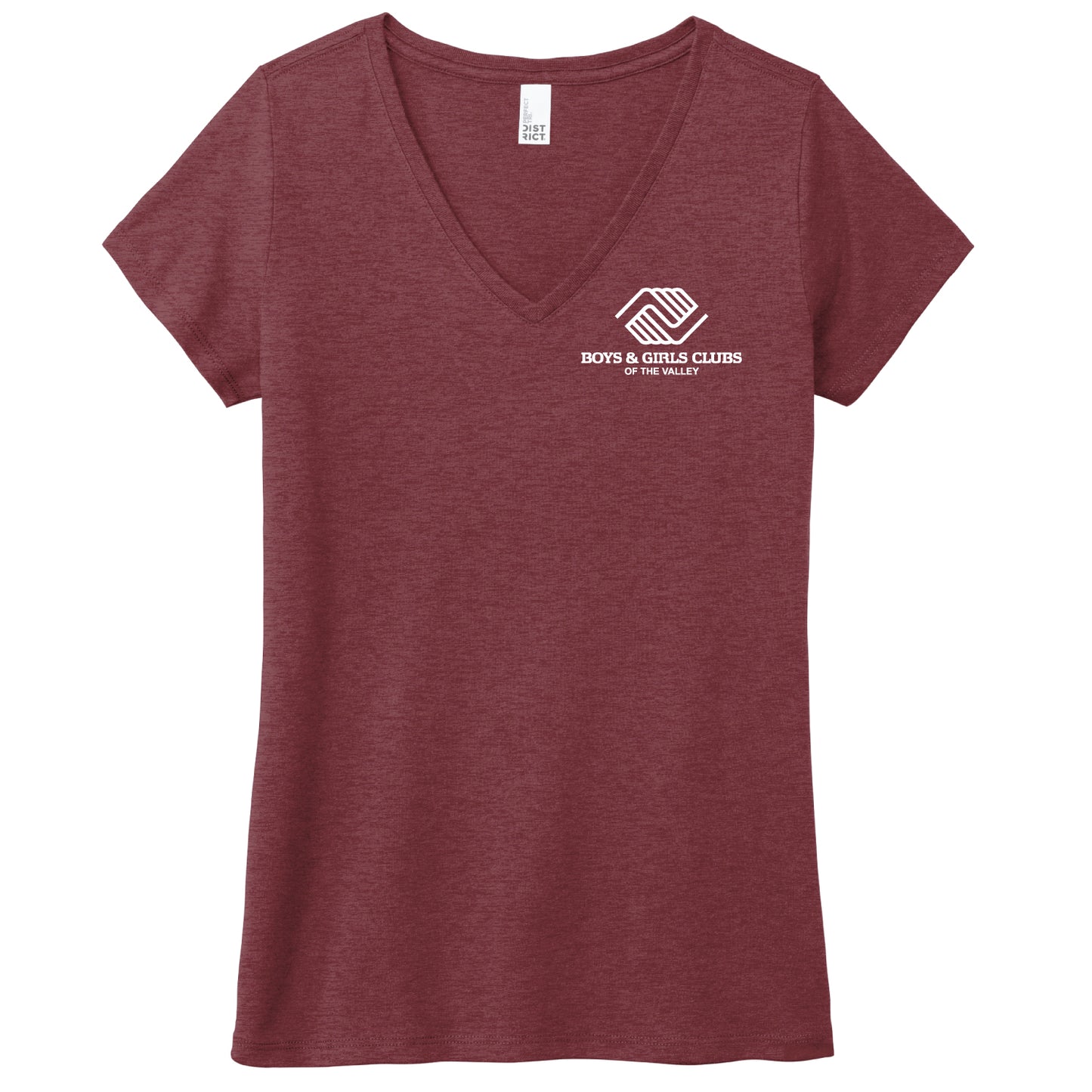 BGCAZ Womens V-Neck Tee (DM1350L)