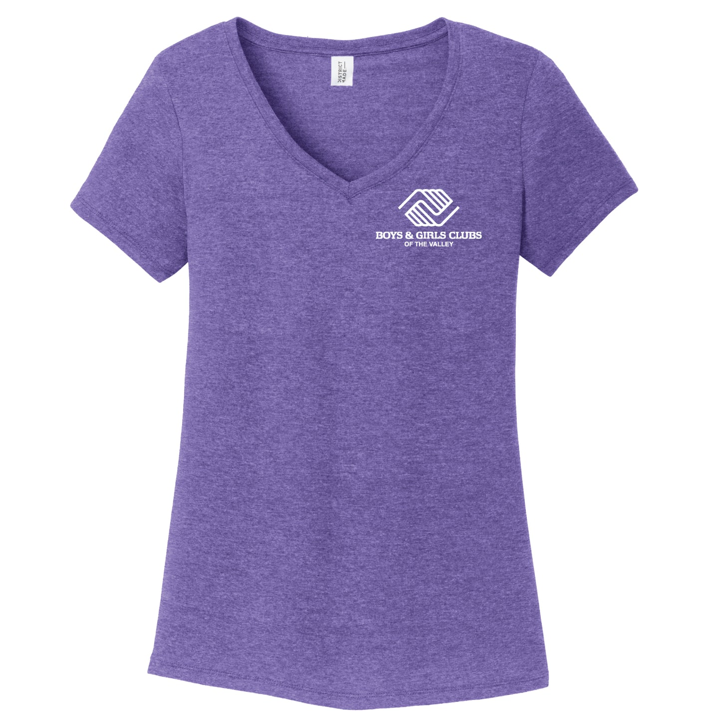 BGCAZ Womens V-Neck Tee (DM1350L)