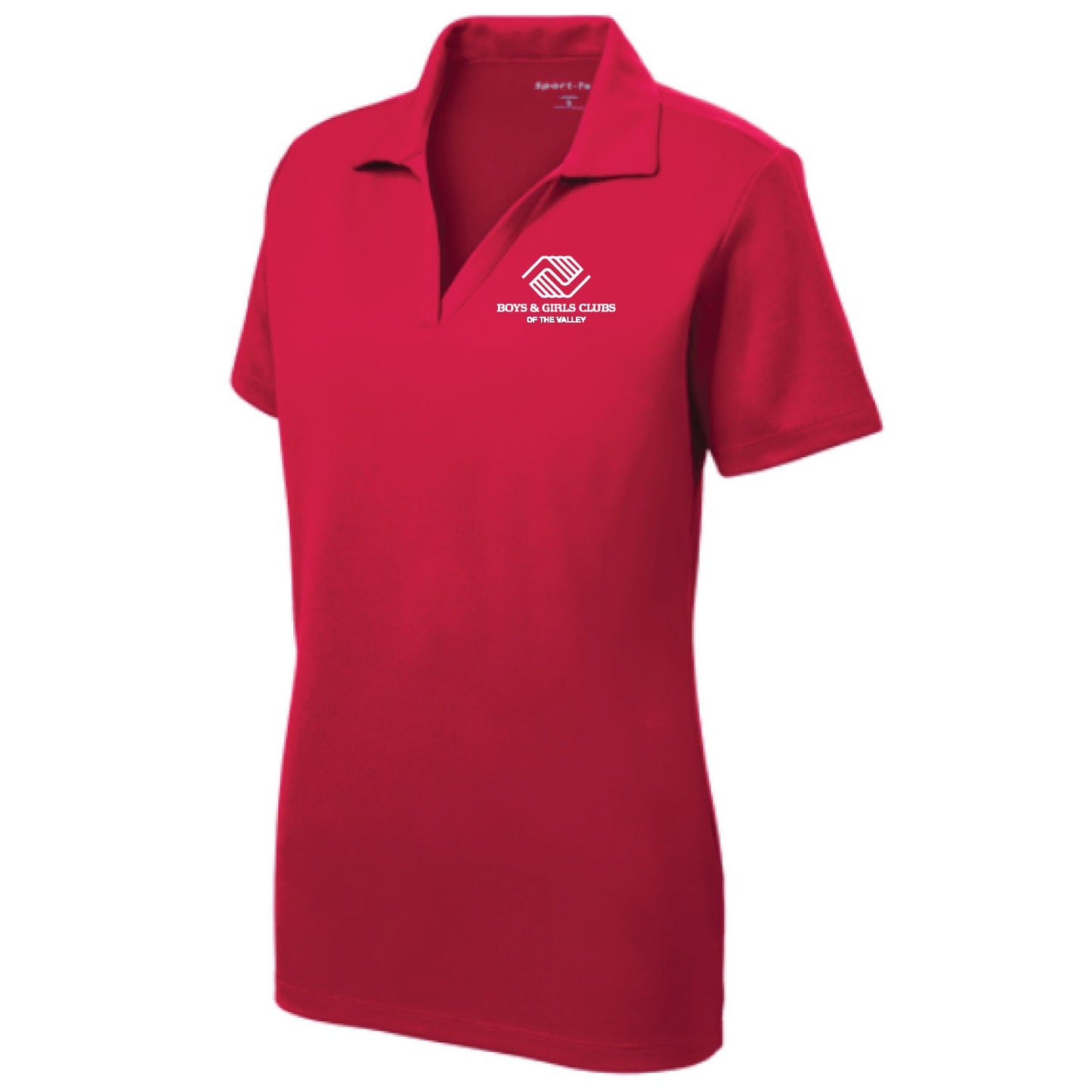 BGCAZ Womens Racermesh Polo (LST640)