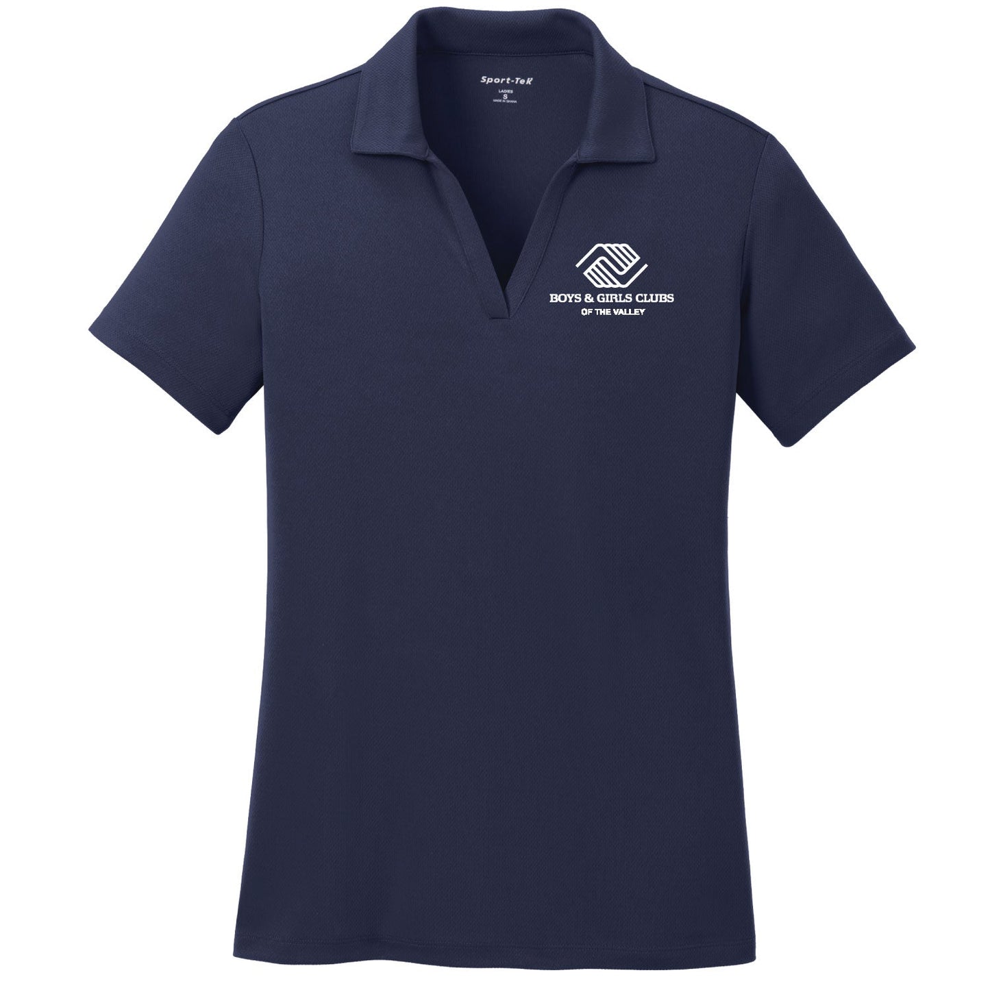 BGCAZ Womens Racermesh Polo (LST640)